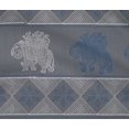 thumbnail image 4 of oneOone Cotton Flex Fabric Floral & Elephant Block Print Fabric BTY 40 Inch Wide, 4 of 4