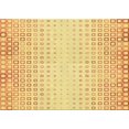 thumbnail image 1 of Ahgly Company Machine Washable Indoor Rectangle Transitional Orange Area Rugs, 7' x 9', 1 of 7