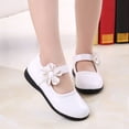thumbnail image 2 of Kcodviy Chaussures Simples de Princesse de Danse pour Filles Taille 9 Tout-Petits Enfants Enfant Bébé Souple Chaussures Habillées pour Enfants Chaussures de Fille Fleur en Cuir Chaussure de Course pour Tout-Petit Chaussures pour Bébé, 2 of 2
