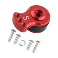 thumbnail image 1 of Alliage d'Aluminium Servo Bras Bascule Accessoire Serveur Filetage Direction pour 1/10 Voitures RC Bateau Poussette S Rouge, 1 of 9