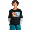 thumbnail image 1 of Athletic Works Boys' Long-Sleeve Fooler T-Shirt, 1 of 3