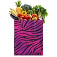 thumbnail image 1 of Sac Fourre-Tout en Toile à Imprimé Zèbre Motif Zèbre Abstrait Rayures Noires et Blanches Arc-en-Ciel Multicolore Zèbre Mode Moderne Mignon Design de Dessin Animé Esthétique Dégradé Réutilisable Écologique Sac Fourre-Tout de Magasinage, 1 of 6