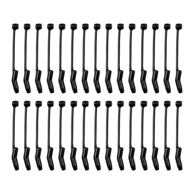 30pcs Fishing Hook Sleeves D Rig Aligner Terminal Tackle Connect Carp Fishing Accessories