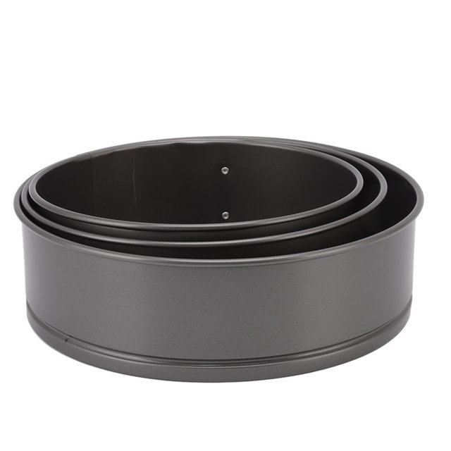 Round Cake Pan Set, Prevent Sticking Springform Pan Set Easy Release Food Grade With Removable Bottom For Restaurant For Bakery 18/20/22,20/22/24,22/24/26,24/26/28
