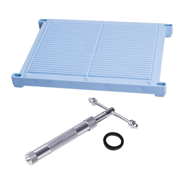 veasfak Aluminum Extruder Home Manual Coil Professional DIY Stick Maker For Home Blue