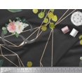thumbnail image 3 of Soimoi Cotton Duck Fabric Leaves & Ranunculus Floral Fabric Prints By Yard 42 Inch Wide, 3 of 5