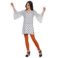 thumbnail image 3 of Moomaya Robe Kurti Courte Indienne Imprimée Tunique en Poly-Crêpe Robe Mini à Col Rond, 3 of 5