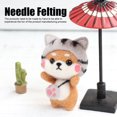 thumbnail image 3 of Needle Felting Starter Kit, Doll Needle Felting Cute DIY  For Craft, 3 of 8