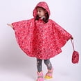 thumbnail image 3 of Lightweight Kids Rain Poncho Jacket Waterproof Outwear Rain Coat, 3 of 5