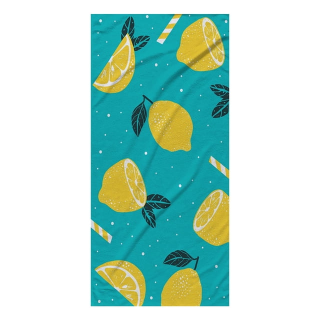 Turkish Beach Towels Big Pineapple Microfiber Beach Towel Quick Dry Sand Proof Soft Bath Pool Beach Towels for Woman Men Adults,27x59 Inches Oversized Beach Towels