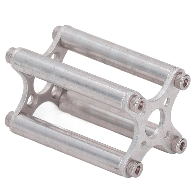 Brushless Motor Cross Mounting Bracket, Aluminum Alloy X Type Fixed Motor Mount Cross Holder for Replacement Silver, Easy to Install and Disassemble, Convenient for Daily