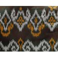 thumbnail image 4 of oneOone Georgette Viscose Fabric Diamond & Swirl Ikat Printed Fabric 1 Yard 42 Inch Wide, 4 of 4