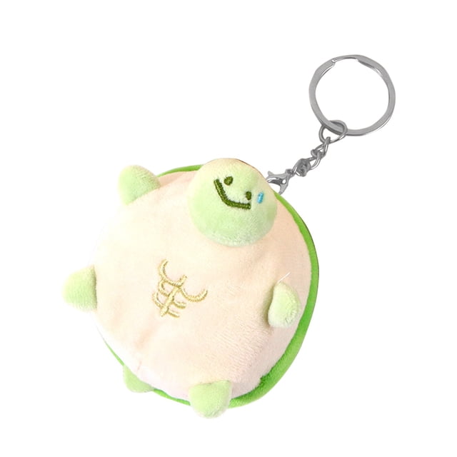 Green Green Turtle Plush Toy With Keychain For Kids Enjoyment