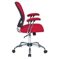 thumbnail image 2 of Juliana Task Chair with Red Mesh Fabric Seat, 2 of 2