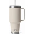 thumbnail image 3 of YETI Rambler Tasse en Paille 42 oz, Isolée sous Vide, Acier Inoxydable, Cape Taupe, 3 of 8