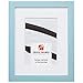 thumbnail image 3 of Craig Frames Confetti, 11 x 14 Inch Modern Light Blue Picture Frame Matted to Display an 8 x 10 Inch Photo, 3 of 4