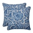 thumbnail image 1 of Pillow Perfect 607498 18.5 in. Extérieur et Intérieur Tucker Résister Oreiller de Jet d'Azur&44; Bleu - Lot de 2, 1 of 1