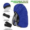 thumbnail image 4 of Backpack Rain Cover Non Slip Backpack Cover With Vertical Reflective Strap Stay Dry For Hiking Camping Hunting, 4 of 6