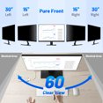 thumbnail image 5 of 22" Computer Privacy Screen Filter for 16:10 Aspect Ratio Widescreen Computer Monitor Protector Shield, Anti-Glare Anti-Scratch Anti Blue Light Desktop PC Monitor Private Protector Film, 5 of 5