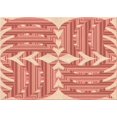 thumbnail image 1 of Ahgly Company Tapis d'Intérieur Lavables en Machine, Rectangle de Transition Rose Saumon Clair, 8' x 12', 1 of 7