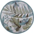 thumbnail image 1 of HomeRoots 353050 Tapis Rond en Polyester Ivoire 5 Pi 6 Po, 1 of 1