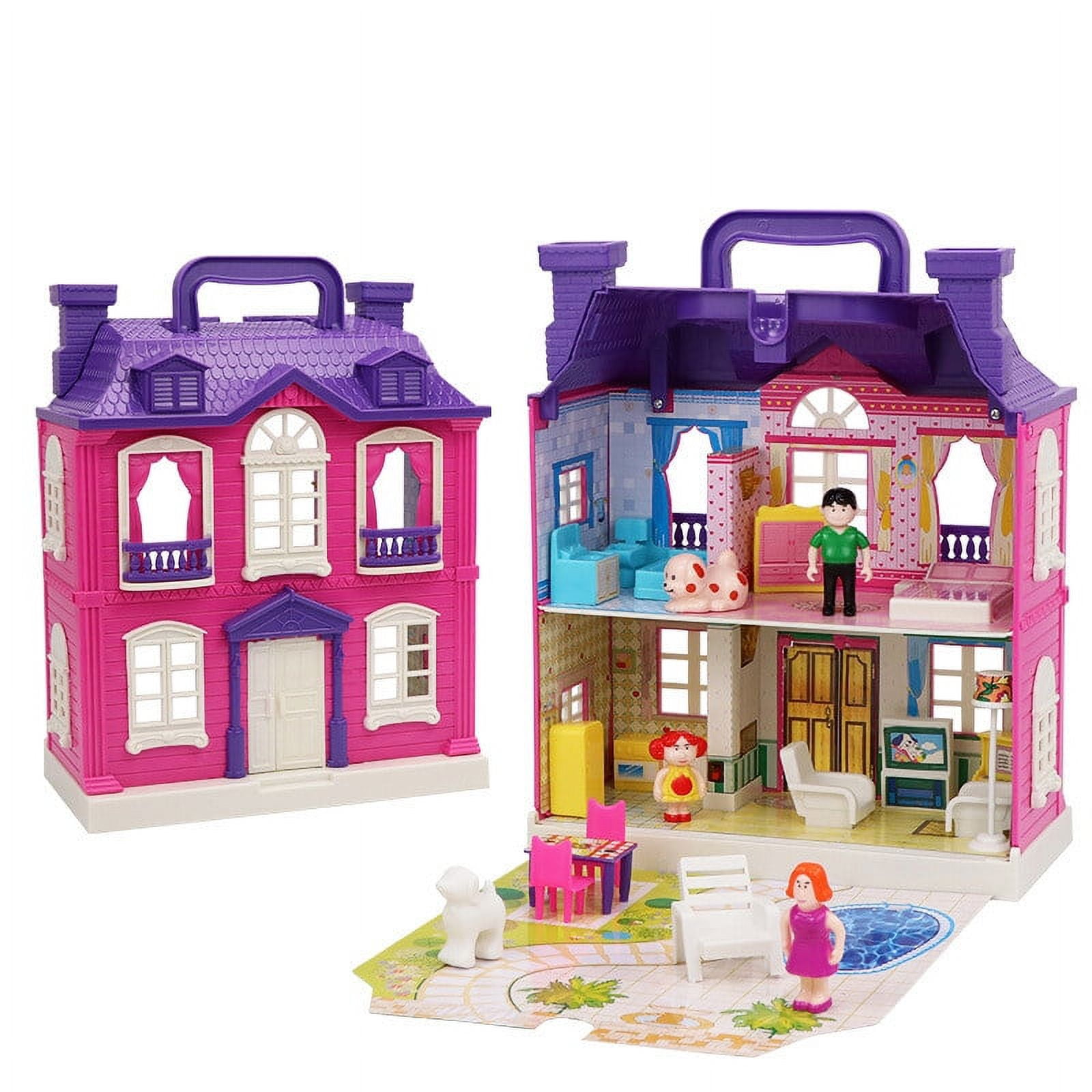 Articles pour maison de poupée miniature pour salle de bains