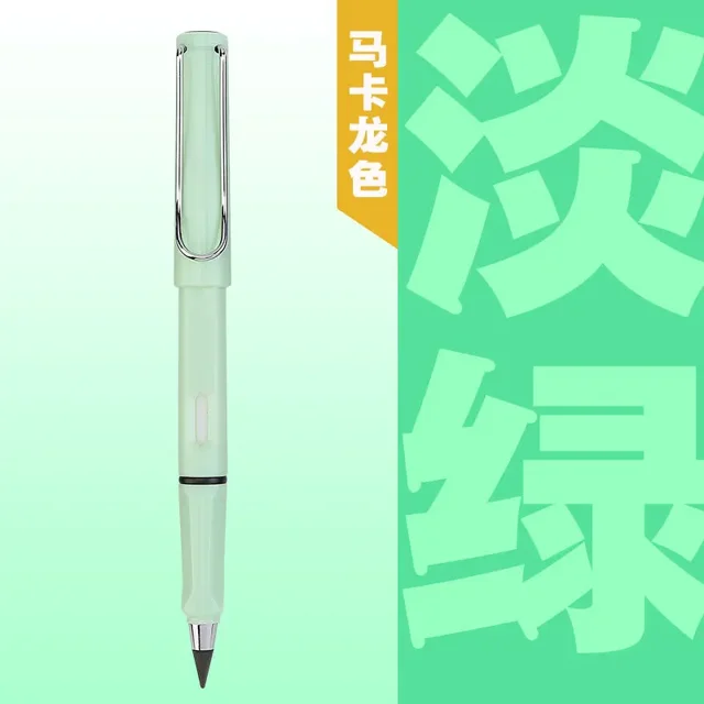 lanliyunoutlet Infinity Pencils, No Sharpening, No Ink, Light Green