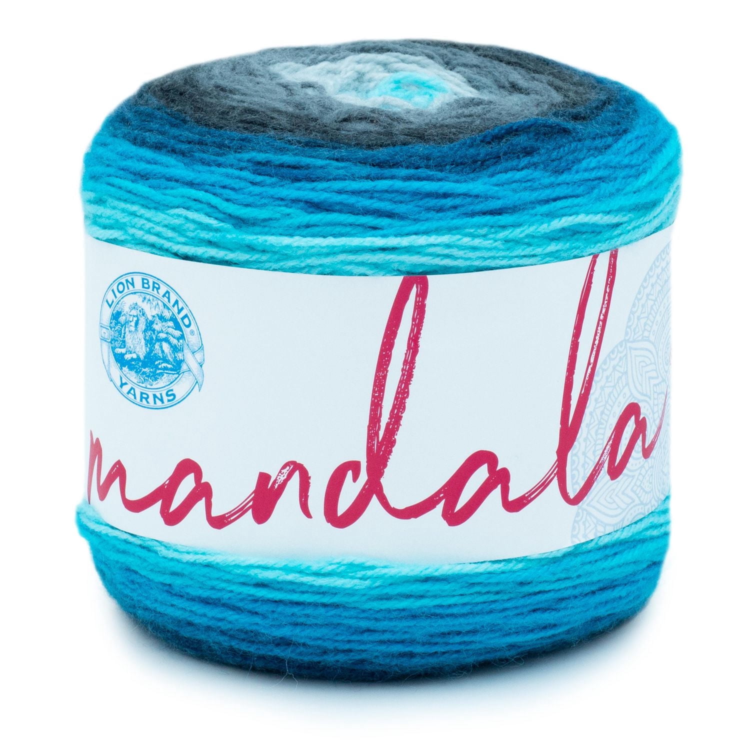 Lion Brand Yarn Mandala Esprit 525-212 Fil de Classique Gateau