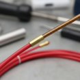 thumbnail image 2 of kowaku PTFE Wire Feed Liner Low Friction Aluminum Wire Joining Liner Easy to Operate Graphite Joining Guide Tube for Metal Fabricators, Auto Body Repair, 2 of 9