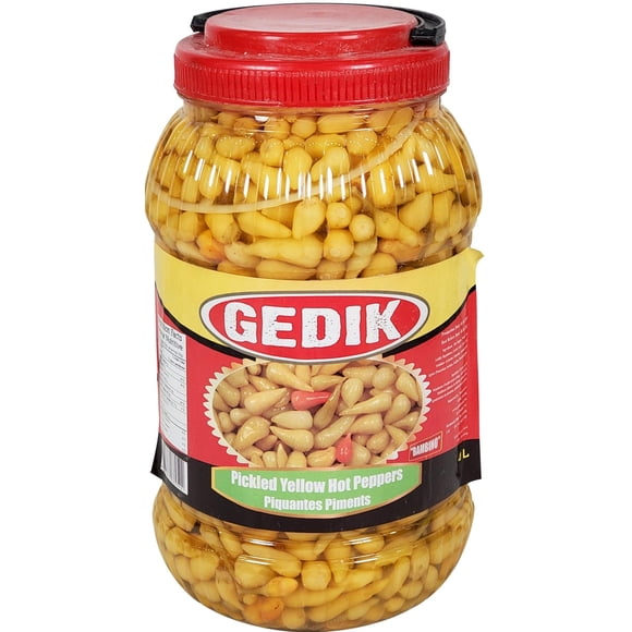 Suntat Chilli Pepper - Pickled - 1ct - 3Ltr - Bold and Tangy Mediterranean Peppers for Professional Heat (1ct)