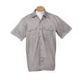 thumbnail image 4 of Dickies Mens Short-Sleeve Work Shirt, 4X, Silver, 4 of 4