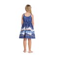 thumbnail image 3 of Robe Empire Classique Hawaïenne pour Fille avec Sangle Élastique et Palmiers en Diamant pour la Plage, 3 of 5