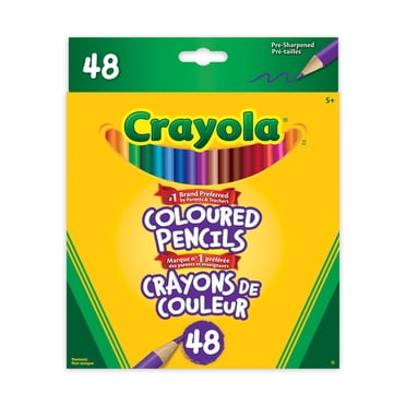 Crayola Coloured Pencils, 48 Count