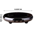 thumbnail image 4 of Dvkptbk Electric Pottery Stove Thin Oven Electric Oven Tea Oven with Grill Net Can Bake Food Electric Pottery Stove, 4 of 7