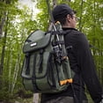 thumbnail image 2 of Lunkerhunt LTS Tackle Backpack, Green, 30L Capacity,  Fishing Backpack with 3 Tackle Trays, 2 of 6