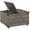 Distressed Grey, variant on HOMCOM Coffee Table with Flip Top Hidden Storage, Square Center Table