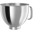 thumbnail image 2 of KitchenAid 5-Qt. Tilt-Head Polished Stainless Steel Bowl + Flex Edge Beater, 2 of 5
