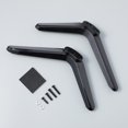 thumbnail image 2 of 2 Pcs Tv Mount Stand Tv Mounting Brackets Tabletop Tv Holder Plastic TV Legs with Screw, 2 of 9