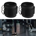 thumbnail image 4 of Almencla Ankle Strap Bands Exercise Leg Extensions Attachments for Gym Black, 4 of 8