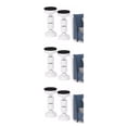 thumbnail image 1 of maskred Butée 2 Pcs pour Tête de Lit Grand Application Abordable et Installation Facile Murale Réglable Filetée Cadre de Lit Blanc/7,7-9 cm 3 Ensembles, 1 of 6