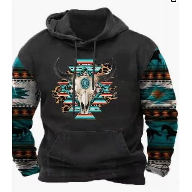 Pull 3d Nouveau Pull pour Hommes Mode Mode Urbaine Chandail à Capuchon US