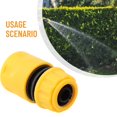 thumbnail image 3 of Lefu 1pcs Quick Release Conversion Waterstop Garden Hose Fitting Fittings, 3 of 9