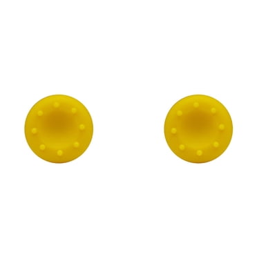 Lot de 2 Capuchons de Joystick en Silicone pour Manette de Jeu Accessoires de Contrôleur Pièces de Remplacement Remplacement pour Xbox One Jaune