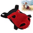 thumbnail image 1 of Pet Carrier Backpack, Lightweight Nylon Elastic Opening Pet Chest Backpack Adjustable  For Travel For Bike For Hiking For Motorcycle Red,Black,Beige, 1 of 8