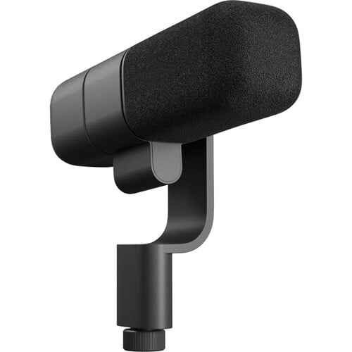 Logitech G Yeti Studio Active Dynamic XLR Broadcast Microphone for Gamers, ClearAmp Active Preamp, Dual-Diaphragm Capsule, Internal Shockmount - Black