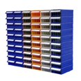 thumbnail image 2 of Lefu 1PC Stackable Plastic Hardware Parts Storage Boxes Component Screws Tool box, 2 of 8