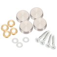 thumbnail image 2 of 16 mm Stainless Steel Mirror Nails Screw Cap (160 Pieces), 2 of 7