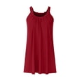 thumbnail image 4 of zanvin Robes pour Femmes, Robe de Plage pour Femmes, Paréo de Bikini, Tenue de Plage Décontractée pour les Vacances, Courte, d'Été, à Col Licou, 4 of 5