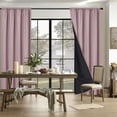 thumbnail image 1 of Chmadoxn Home Decor, Room Decor, Wall Decor Polyester Pongee Rod-Pull Light-blocking Curtains Living Room Sun-Blocking Curtains Heat-Insulating And Soundproof Curtains Polyester Blackout Curtains, 1 of 6