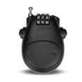 thumbnail image 3 of Maytalsory Telescopic Coded Lock Cartoon Cow Anti Theft Steel Cable Combination Locks Password Padlock Helmet Backpack Suitcase Cabinet Black, 3 of 6
